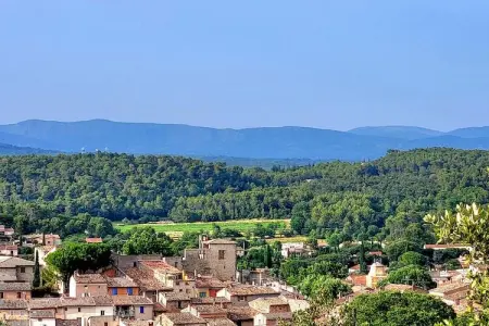 Gîte Guillaume, Gîte Guillaume avec piscine et vue en Provence - Photo 19