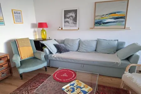 Ferienwohnung in Plougonvelin, 100 m de la plage de sable de Plougonvelin - Photo 9