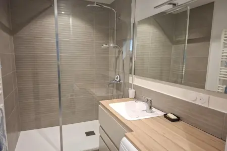 Ferienwohnung in Plougonvelin, 100 m de la plage de sable de Plougonvelin - Photo 14