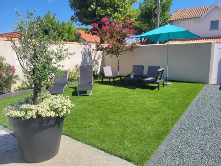 Maison familiale à 100m de la plage avec jardin clos et parking, pour 6 personnes - Photo 2
