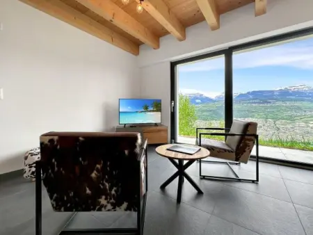 My Mountain Paradise in the Swiss Alps, Maison 8 personnes à Grône Loye - Photo 3