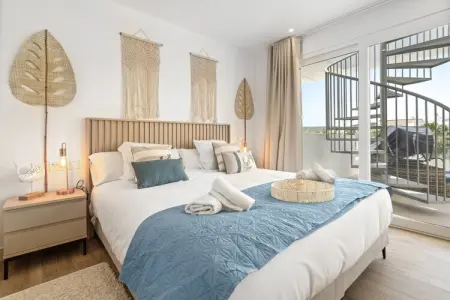 Modern 3-pax Apt & Solarium ALCAZABA LAGOON (2023), Appartement moderne pour 3 personnes avec solarium - Photo 3