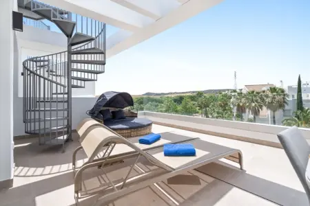 Modern 3-pax Apt & Solarium ALCAZABA LAGOON (2023), Appartement moderne pour 3 personnes avec solarium - Photo 18
