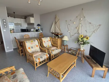 Appartement vue mer - 4 pers., Appartement 4 personnes à Cucq Stella Plage - Photo 1