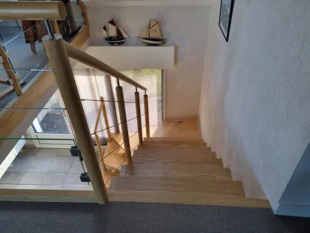 Maison d'architecte animaux OK, vue mer - 8 pers. - Photo 11