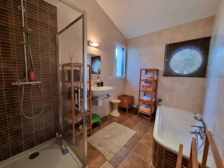 Maison d'architecte animaux OK, vue mer - 8 pers. - Photo 27