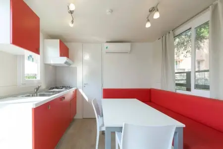 Camping Fontanelle  - Mobile Home Standard Plus, Mobil-homes pour familles au bord du lac de Garde - Photo 4