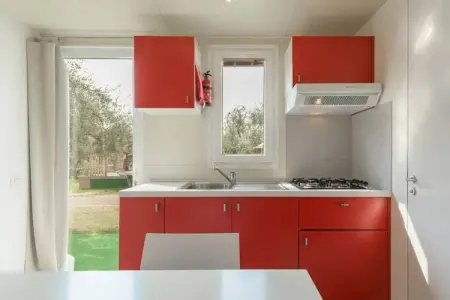 Camping Fontanelle  - Mobile Home Standard Plus, Mobil-homes pour familles au bord du lac de Garde - Photo 9