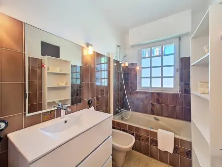 Maison familiale, animaux OK, vue mer - 6 pers., Villa 6 personnes à Sainte Hélène (Morbihan) - Photo 15