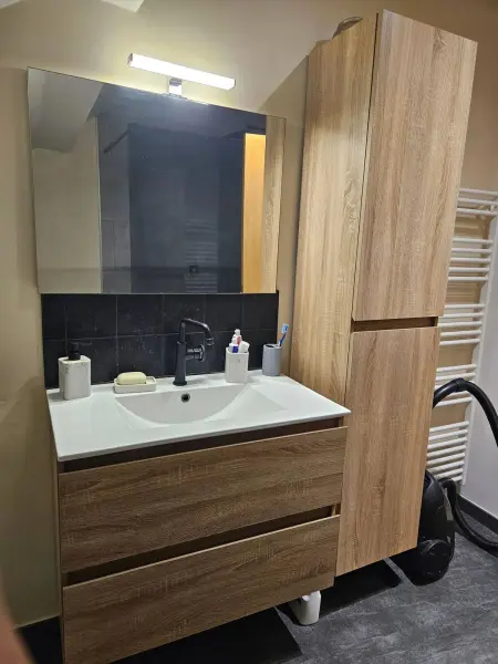 Appartement lumineux avec 2 chambres à Herstal, Appartement 3 personnes à Herstal - Photo 9
