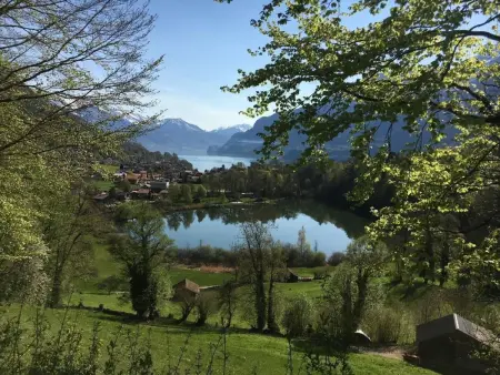 Chalet-Hausteil mit Garten im Dorfkern, Maison 4 personnes à Ringgenberg - Photo 20