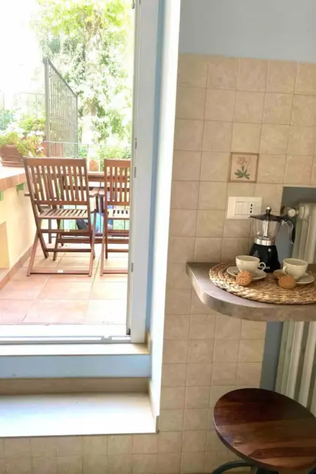 FlorArt Boutique-Wohnung mit Garten und Spa, Appartement 4 personnes à Firenze - Photo 7