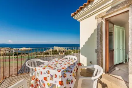 RESIDENCE BAIA SANTA REPARATA - THREE-ROOM APARTMENT 6 PAX WITH BALCONY SEA VIEW - TWO, Apartement avec vue sur mer et terrasse - Photo 25