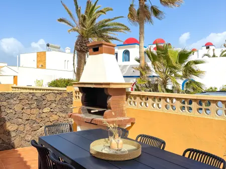 Maison avec piscine et vue panoramique, Villa 8 personnes à Corralejo - Photo 9
