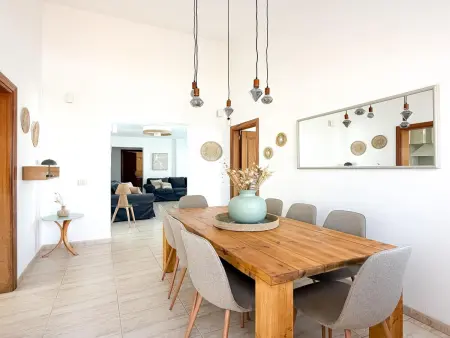 Maison avec piscine et vue panoramique, Villa 8 personnes à Corralejo - Photo 12