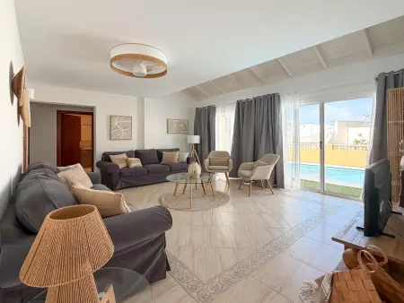 Maison avec piscine et vue panoramique, Villa 8 personnes à Corralejo - Photo 18