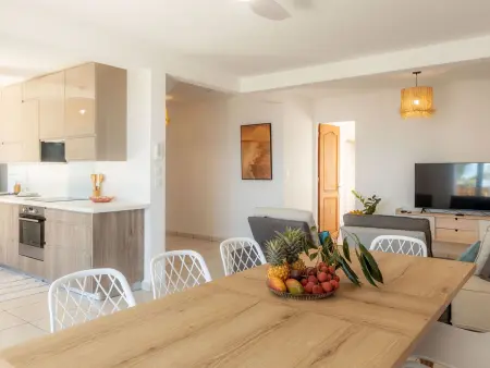 Maison confortable, vue panoramique mer, Gite 8 personnes à Saint Louis - Photo 1