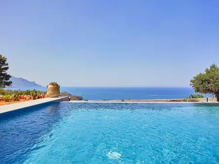 Charming Villa Antonella with pool and sea view, Maison 8 personnes à Castellammare del Golfo - Photo 6