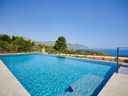Charming Villa Antonella with pool and sea view, Maison 8 personnes à Castellammare del Golfo - Photo 10