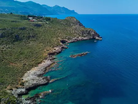 Charming Villa Antonella with pool and sea view, Maison 8 personnes à Castellammare del Golfo - Photo 24