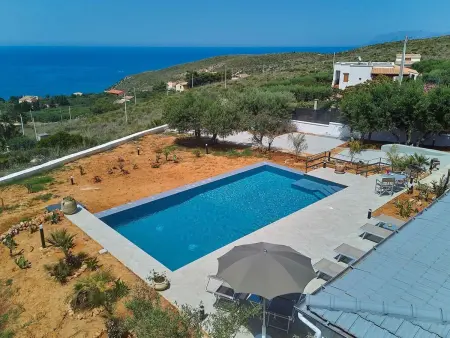 Charming Villa Antonella with pool and sea view, Maison 8 personnes à Castellammare del Golfo - Photo 27