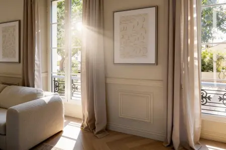 AK-22-MERLE, Appartement moderne climatisé - 2 chambres/4 personnes - Cannes/Plage - Photo 8
