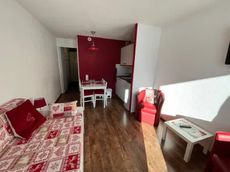 Avoriaz - Appartement rénové 4 pers, balcon, cuisine équipée - Photo 2