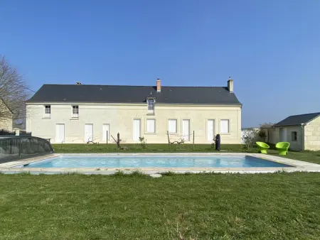 Maison avec piscine privée - 8 pers., Gite 9 personnes à La Chapelle sur Loire - Photo 2