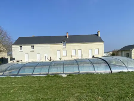 Maison avec piscine privée - 8 pers., Gite 9 personnes à La Chapelle sur Loire - Photo 3