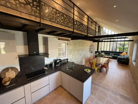 Maison avec piscine privée - 8 pers., Gite 9 personnes à La Chapelle sur Loire - Photo 6