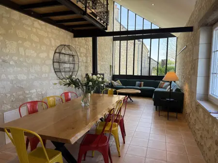 Maison avec piscine privée - 8 pers., Gite 9 personnes à La Chapelle sur Loire - Photo 7