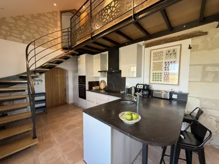 Maison avec piscine privée - 8 pers., Gite 9 personnes à La Chapelle sur Loire - Photo 11