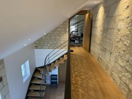 Maison avec piscine privée - 8 pers., Gite 9 personnes à La Chapelle sur Loire - Photo 12