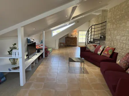 Maison avec piscine privée - 8 pers., Gite 9 personnes à La Chapelle sur Loire - Photo 13