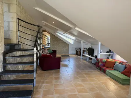 Maison avec piscine privée - 8 pers., Gite 9 personnes à La Chapelle sur Loire - Photo 14