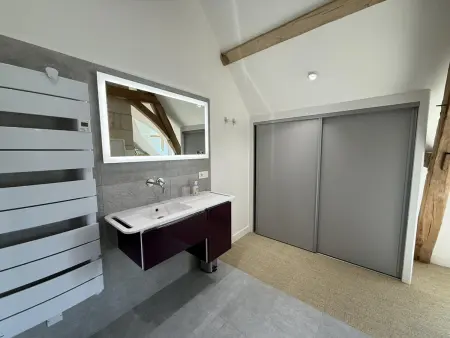 Maison avec piscine privée - 8 pers., Gite 9 personnes à La Chapelle sur Loire - Photo 24