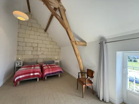 Maison avec piscine privée - 8 pers., Gite 9 personnes à La Chapelle sur Loire - Photo 27