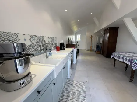 Maison avec piscine privée - 8 pers., Gite 9 personnes à La Chapelle sur Loire - Photo 33