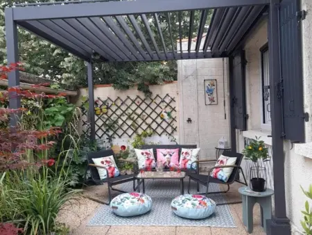 Maison au bord de l'eau, animaux OK - 4 pers., Gite 4 personnes à Bergerac - Photo 11