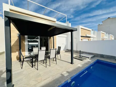 Villa moderne, piscine privée - 6 pers., Villa 6 personnes à Avileses - Photo 8