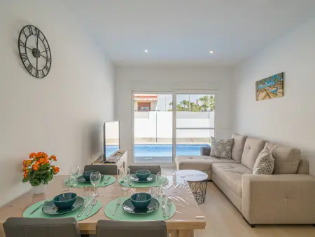Villa avec piscine, clim et Wifi - 6 pers., Villa 6 personnes à Avileses - Photo 5