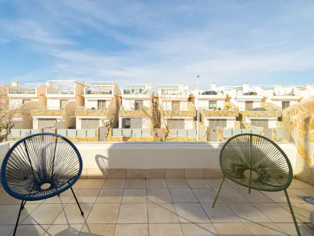 Villa avec piscine et clim - 6 pers., Villa 6 personnes à Los Alcázares - Photo 20