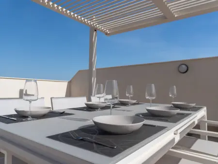 Appartement moderne vue piscine - 6 pers., Appartement 6 personnes à San Javier - Photo 12