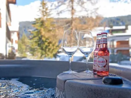 mit privatem Whirlpool für 4 Personen Casoja Lenzerheide - Photo 10