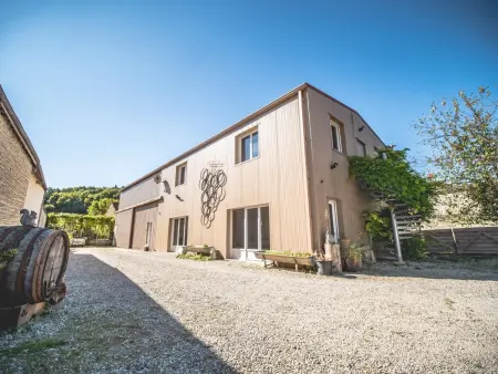 Maison avec piscine, animaux admis - 12 pers., Gite 12 personnes à Couvignon - Photo 3