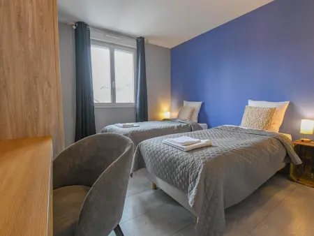 Maison avec piscine, animaux admis - 12 pers., Gite 12 personnes à Couvignon - Photo 7