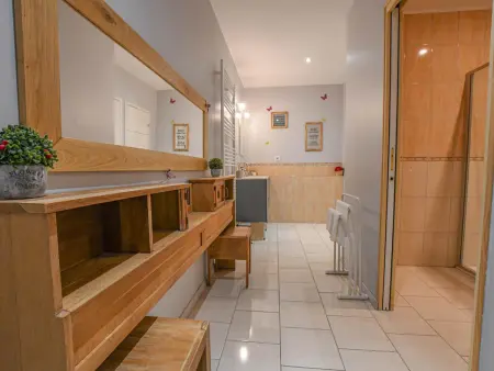 Maison avec piscine, animaux admis - 12 pers., Gite 12 personnes à Couvignon - Photo 21