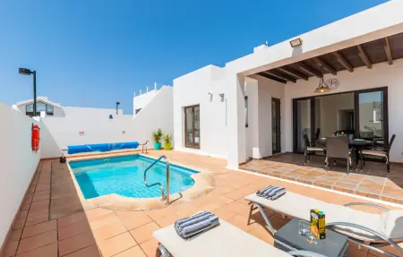 Rosa Blanca, Maison 4 personnes à Playa Blanca - Photo 8