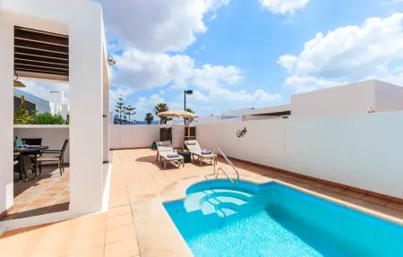Rosa Blanca, Maison 4 personnes à Playa Blanca - Photo 11