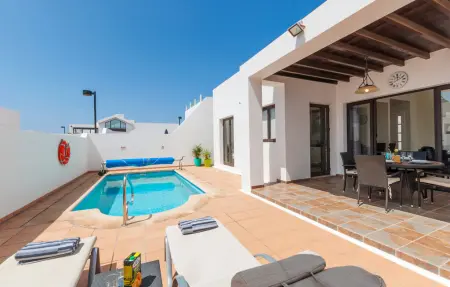 Rosa Blanca, Maison 4 personnes à Playa Blanca - Photo 14